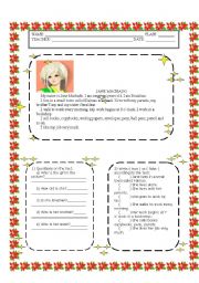 English Worksheet: Text