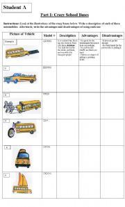 Crazy School Buses Info-Gap - Student A (Part 1 of 2)