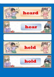English worksheet: SIMPLE PRESENT AND PAST TENSE: GAME CARD SET C of SET E