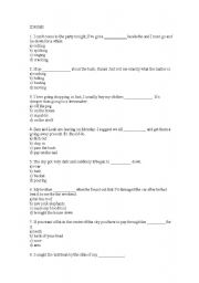 English worksheet: IDIOMS 1