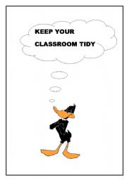 English worksheet: classroom rules