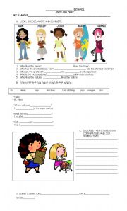 English Worksheet: COMPARATIVES AND SUPERLATIVES