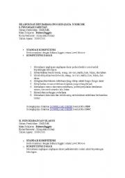 English Worksheet: lesson plan