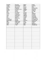English Worksheet: adh