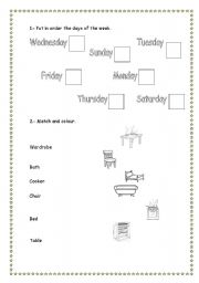 English worksheet: general vocabulary