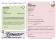 Hotel Correspondence 2 (Hotel letter with exercises - b/w version included) 