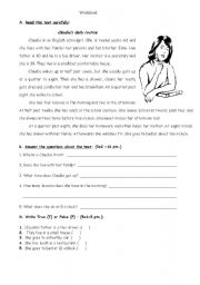 worksheet elementary