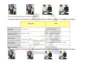 English worksheet: Last and Now/Past and Present Simple