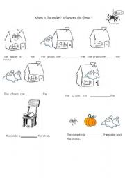 English worksheet: Halloween 