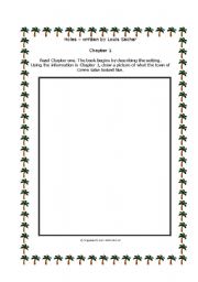 English Worksheet: Holes chapter 1