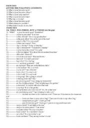 English Worksheet: mixed 