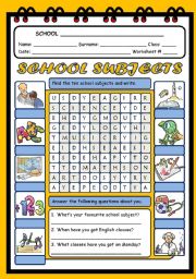 English Worksheet: SCHOO OBJECTS