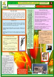 English Worksheet: FOREVER AND EVER - DEMIS ROUSSOS - PART 01
