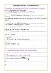 English worksheet: Activity