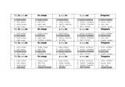 English Worksheet: Happy Families Cards on Irregular Plural Nouns