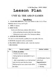 English worksheet: English 11-Unit 12- speaking