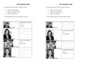 English Worksheet: TWILIGHT PAIR WORK