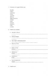 English Worksheet: to be