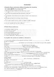 QUESTIONS AND ANSWER CARDS: be allowed to - ESL worksheet by lisa.weix