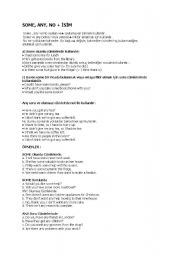 English Worksheet: worksheet