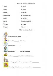 English worksheet: Feelings