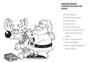 English Worksheet: Christmas time
