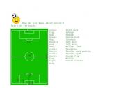 English worksheet: Soccer