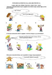 English Worksheet: 8th grade