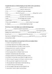 English Worksheet: Past simple