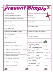  The Present Simple Tense