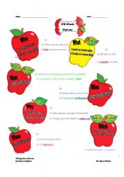 English Worksheet: Wh Words part I