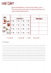 English worksheet: pair work santa / rudolf 2