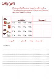 English Worksheet: pair work santa / rudolf 2