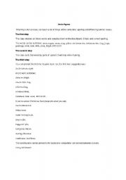 English worksheet: Xmas rhymes