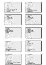English Worksheet: Famous people (For Japanese students)