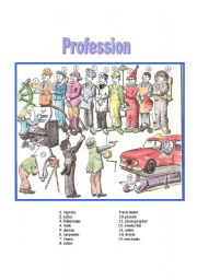 Professions.