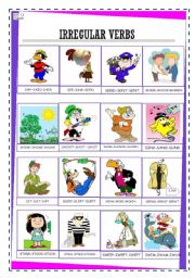 English Worksheet: Irregular verbs - S (07.12.09)