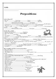 Prepositions