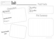 English Worksheet: a book poster