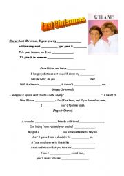 English Worksheet: Song 
