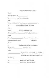 English Worksheet: present simple versus present continuous