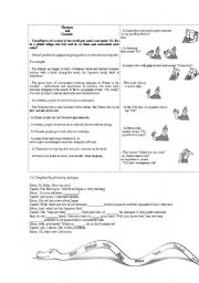 English worksheet: Manners and Customs 2