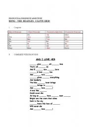English worksheet: Beatles