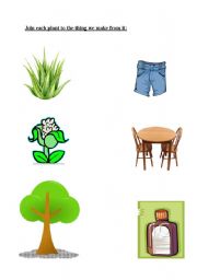 English worksheet: everybody needs plants