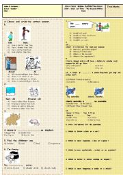 English Worksheet: comparison