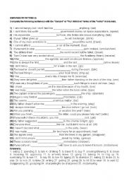 Gerund worksheet 2