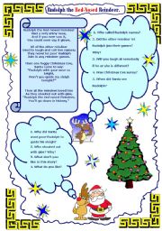 Rudolph the Red-Nosed Reindeer - some serious and important questions.