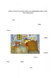 English worksheet: House Objects