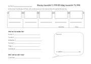 English worksheet: Weather 