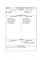 English worksheet: Grade 3  lesson